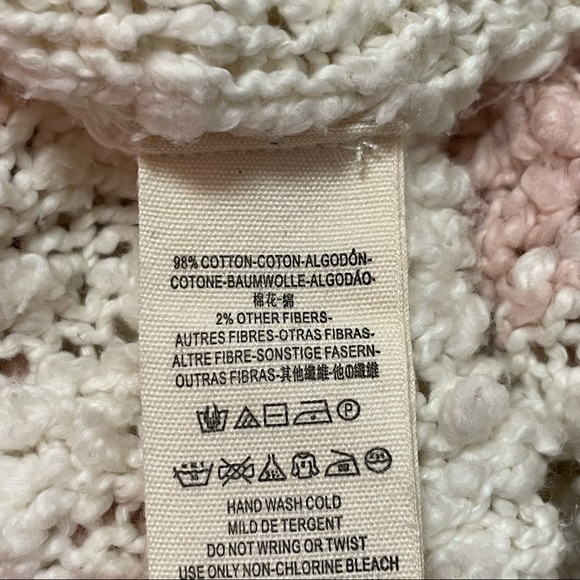 Free People • Striped Songbird Rugby Sweater Sz M - Picture 7 of 8